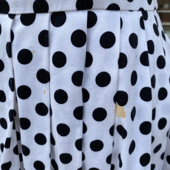 🚀SOLD🧨Mid 2000's Betsey Johnson White w/ Black polka dot - Picture 12 of 16
